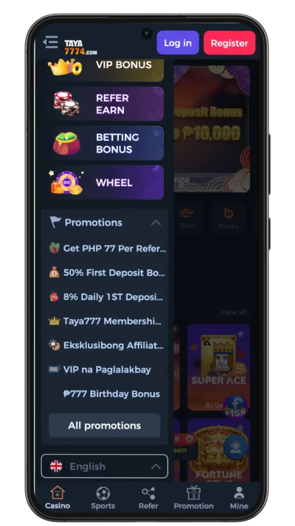 Download Taya777 App